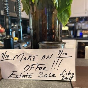 Estate Sale Offer Sign